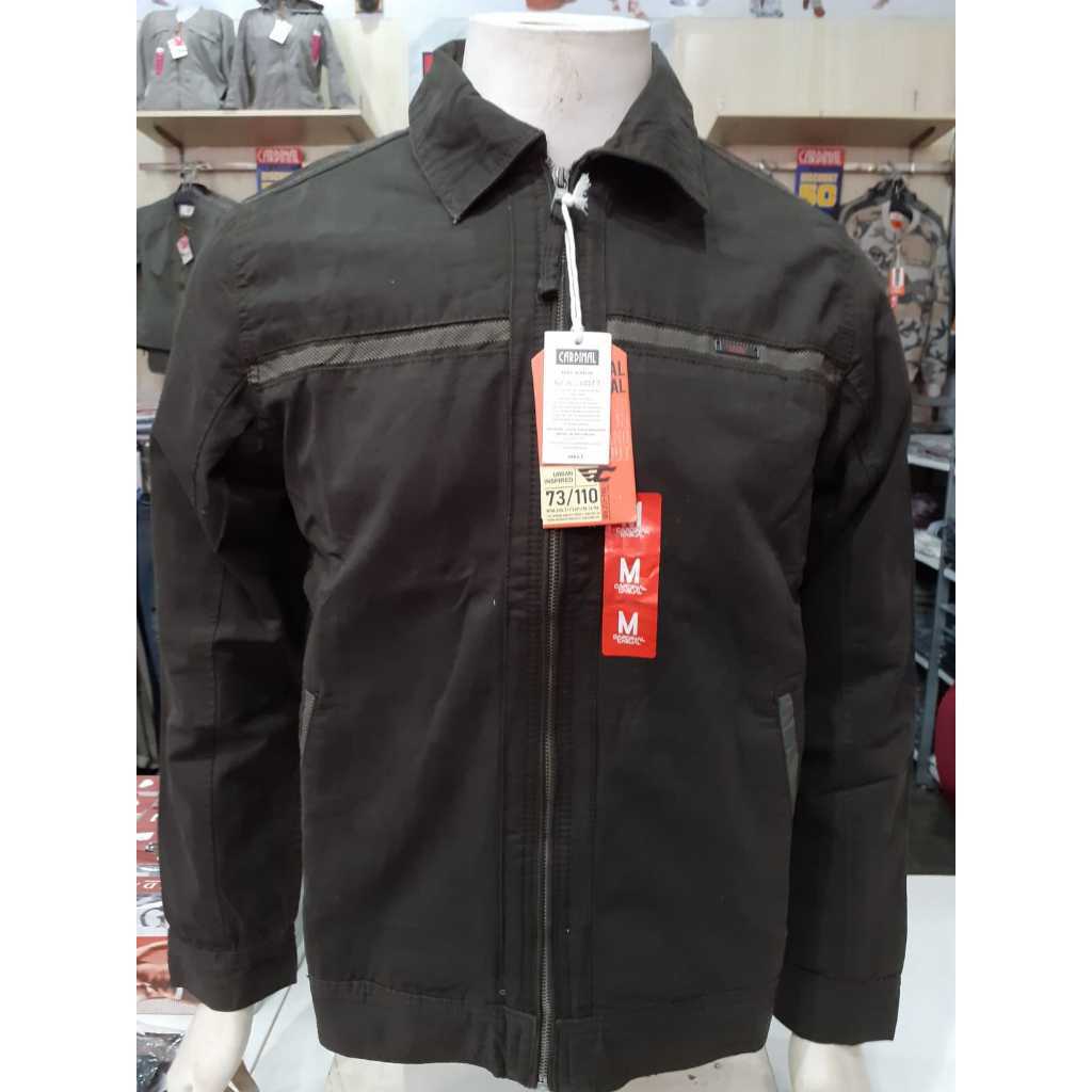Jaket Casual Parka Cardinal Pria Original Model TEERBARUU