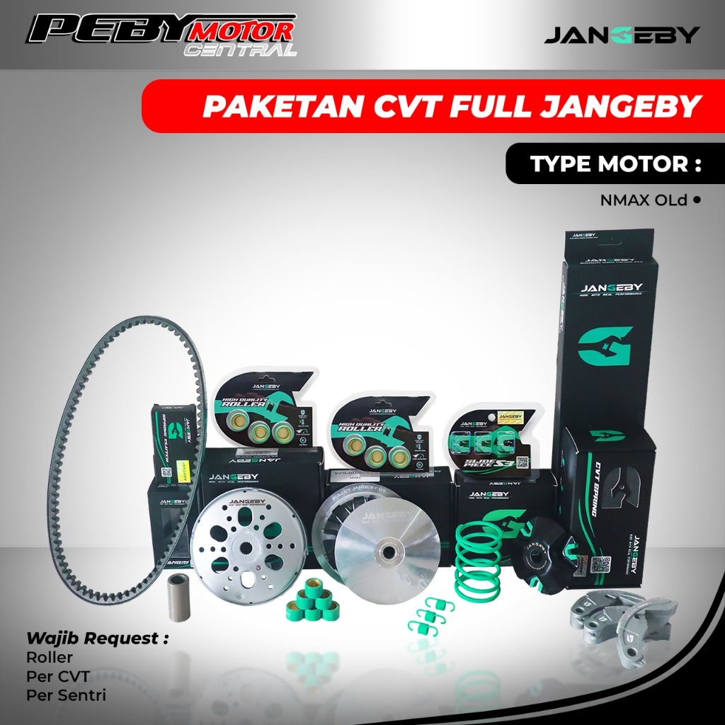 Paket Kirian Upgrade CVT Full Nmax Old Akselerasi dan TopSpeed