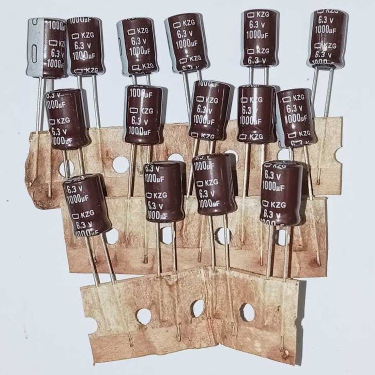 10Pcs - Elco 6.3v 1000uf Elko 1000uf 6.3v Renceng Original