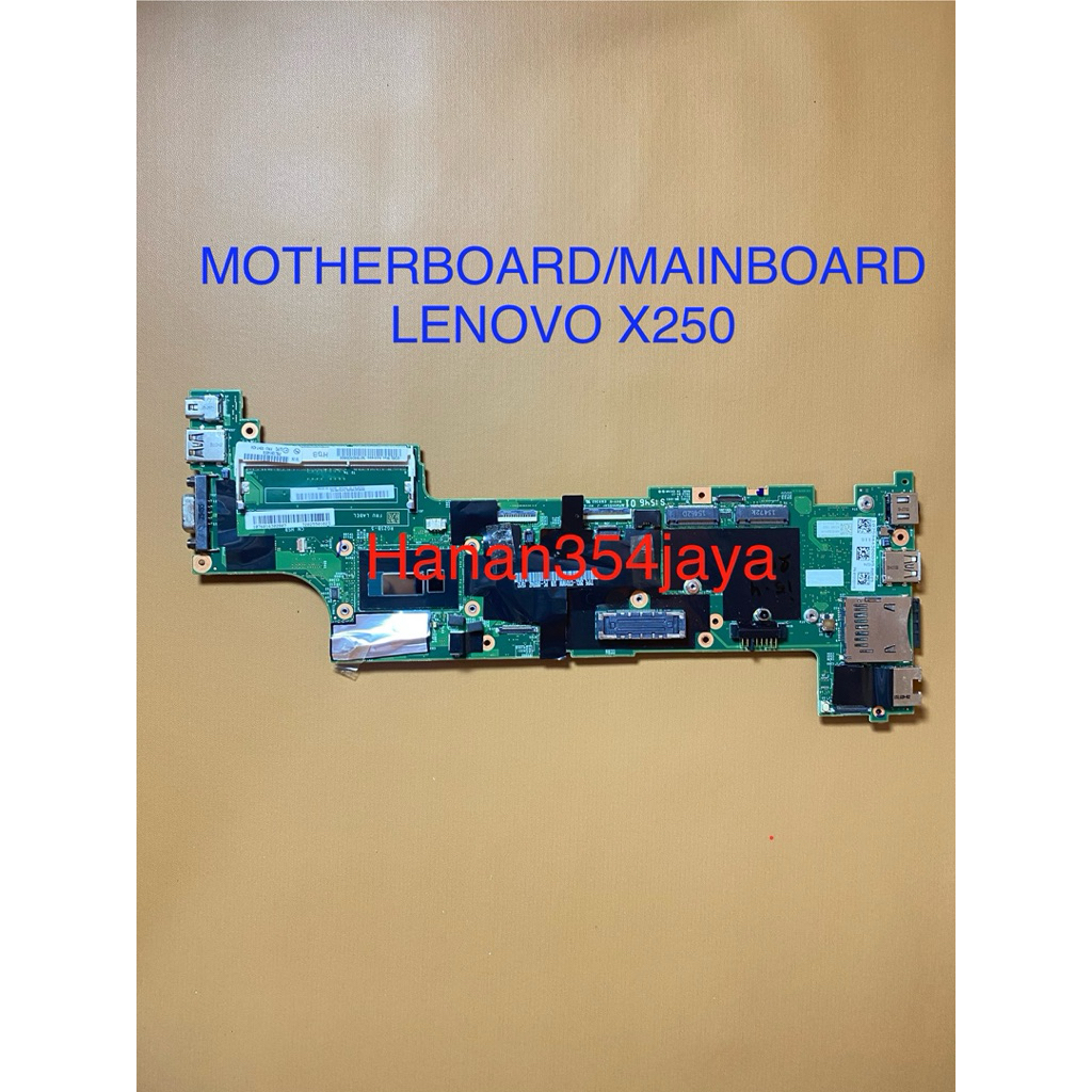Mainboard Motherboard Lenovo Thinkpad X250 Core i5 Gen 4