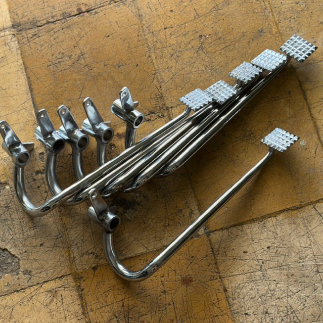 Pedal Rem Belakang CB GL Megapro custom Full Stainless dan Besi Pijakan Rem Belakang CB Custom