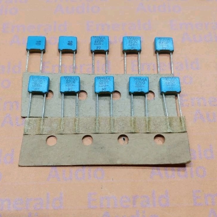 Kapasitor Wima 2N2 250volt Wima 2N2 250volt Original Made in Germany