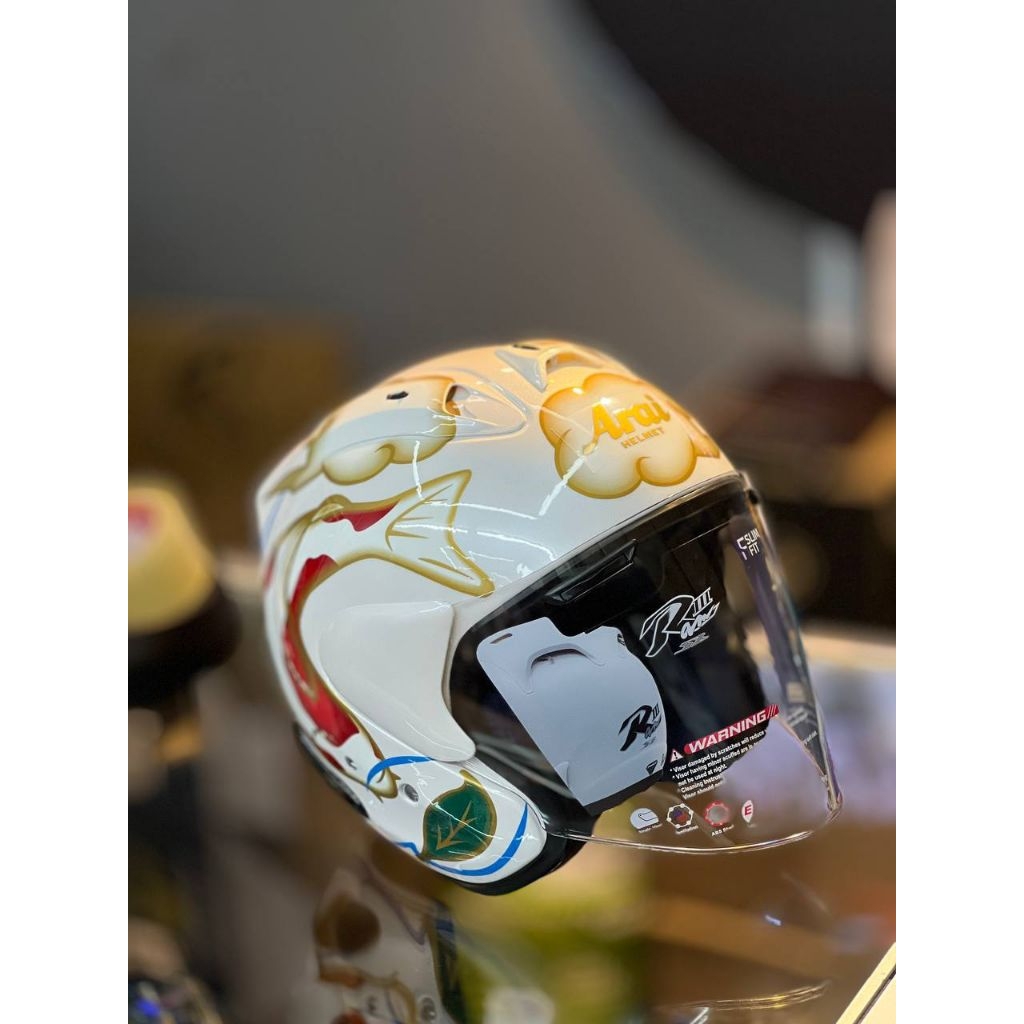 HELM RAM 3 KOI PUTIH (MHR)
