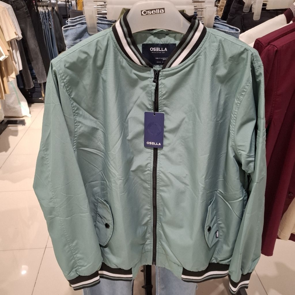 OSELLA Baju Jacket Parasut Pria Dewasa Original