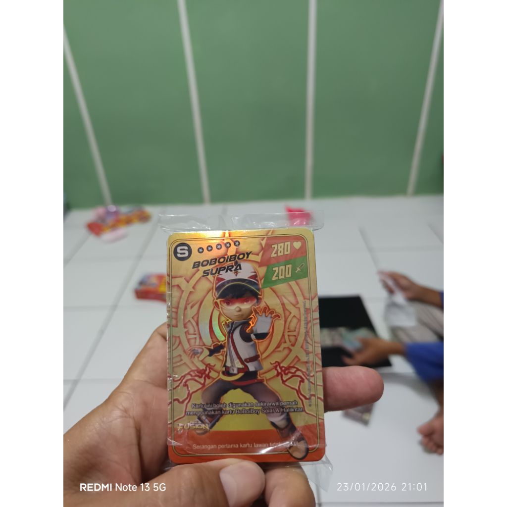 monsta galaxy card original boboiboy supra secret dan random pek techno,pek fusion isi 30pc