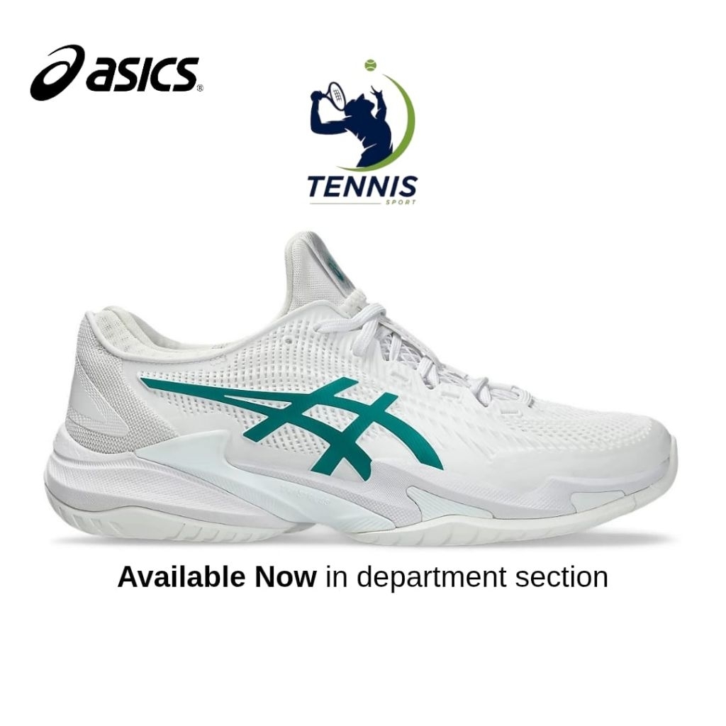 Asics Tenis Court FF 3 Novak White / Pitch Green