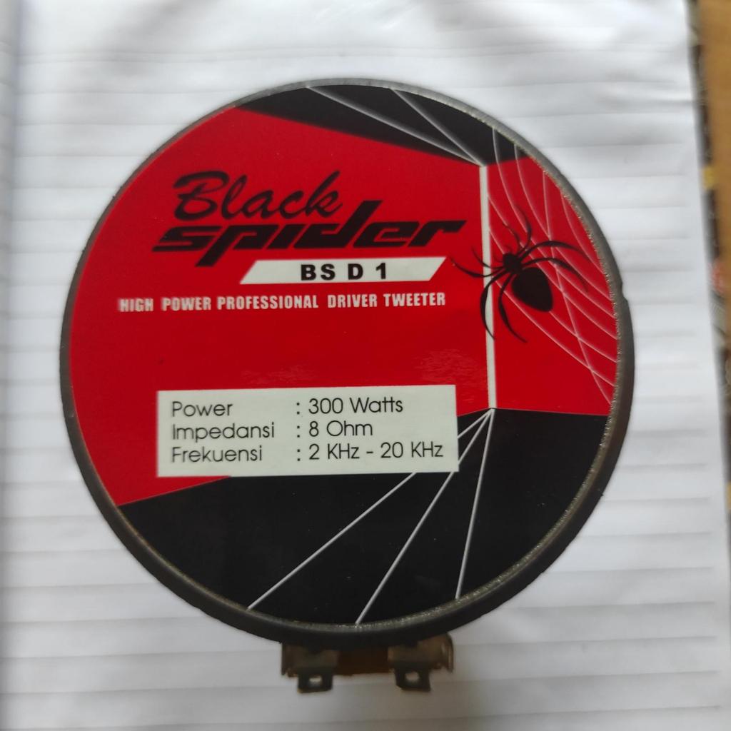 Driver Tweeter Black Spider BS D1 Original driver TWEETER Best Seller (BISA COD)