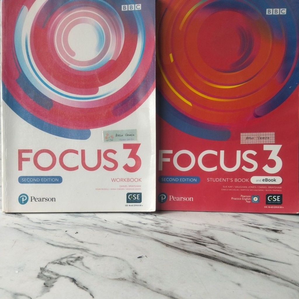Focus 3 Student Book & Workbook ( 1set)