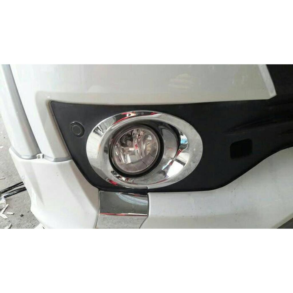 Cover Ring Fog Lamp Mobil Rush 2015 Chrome