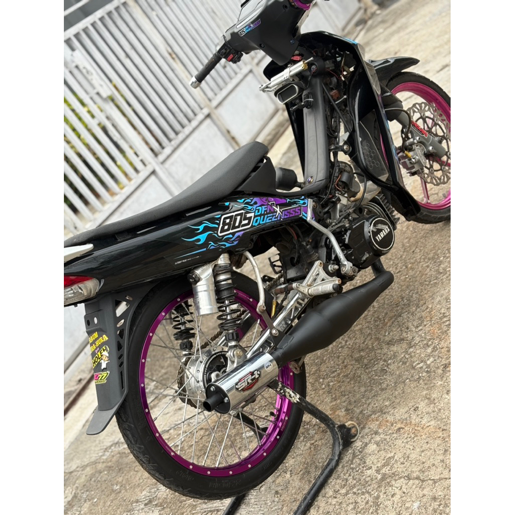 knalpot AG STYLE fizr kompetisi 201m by SR-1 MUFFLER