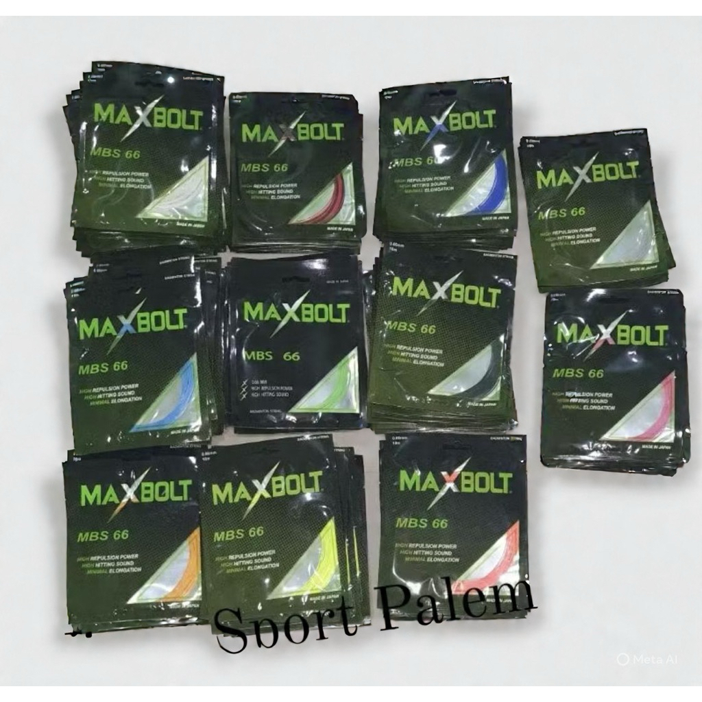 Senar Badminton Maxbolt MBS 66 / Senar Maxbolt Mbs66