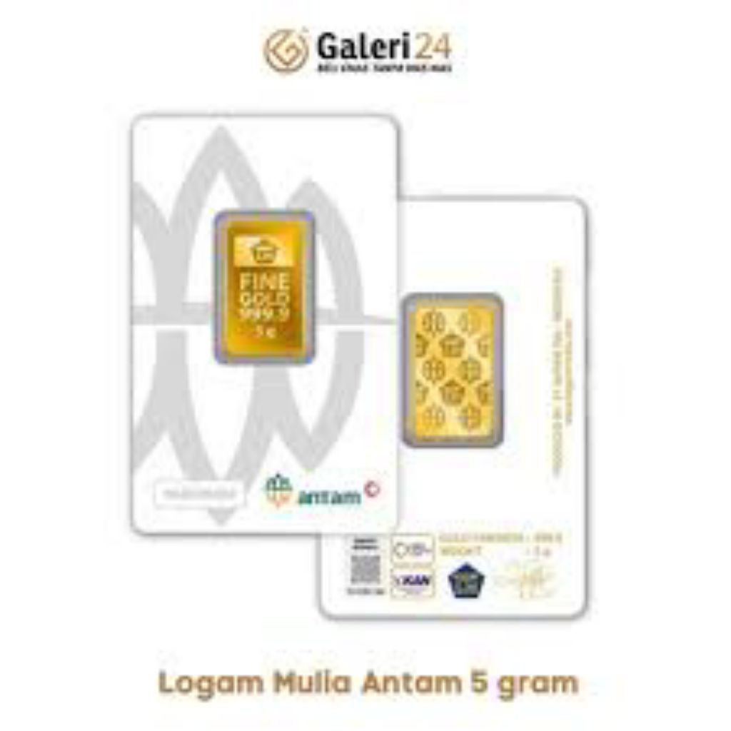 Emas Batangan 0.5gr Antam 24 Karat Murni