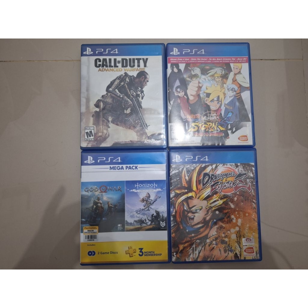 BD atau KASET PS4 ORIGINAL BORONGAN