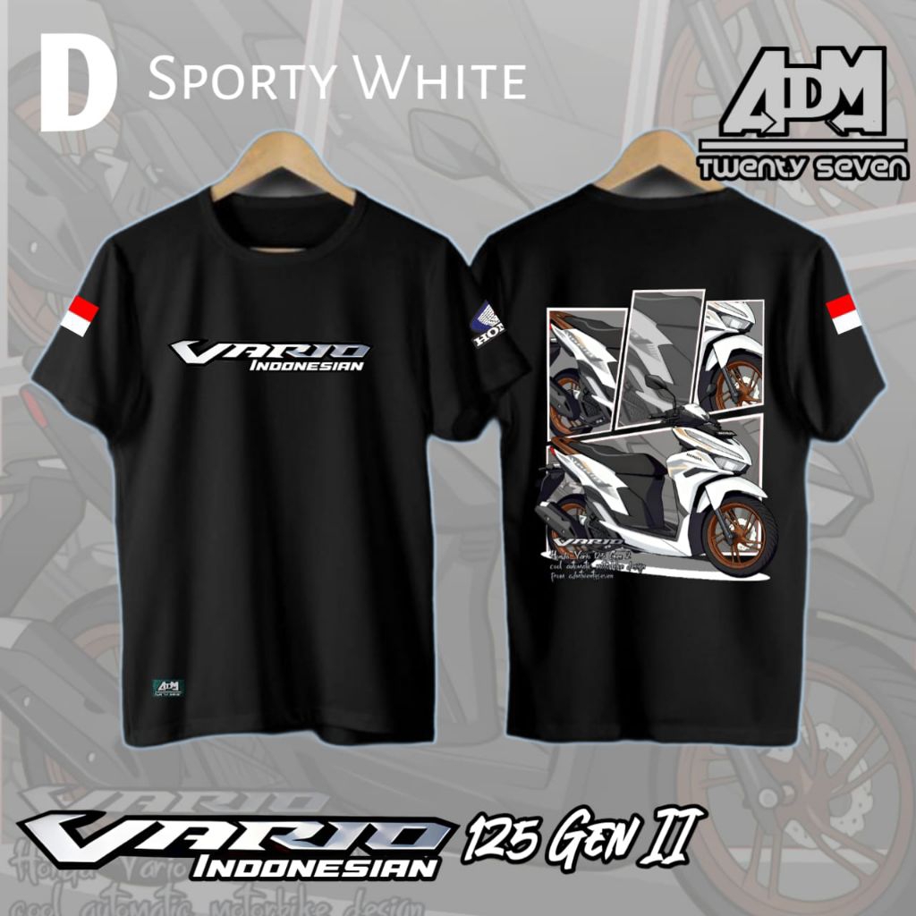 Kaos Honda Vario 125 New gen 2 vario Kaos Motor Vario 125
