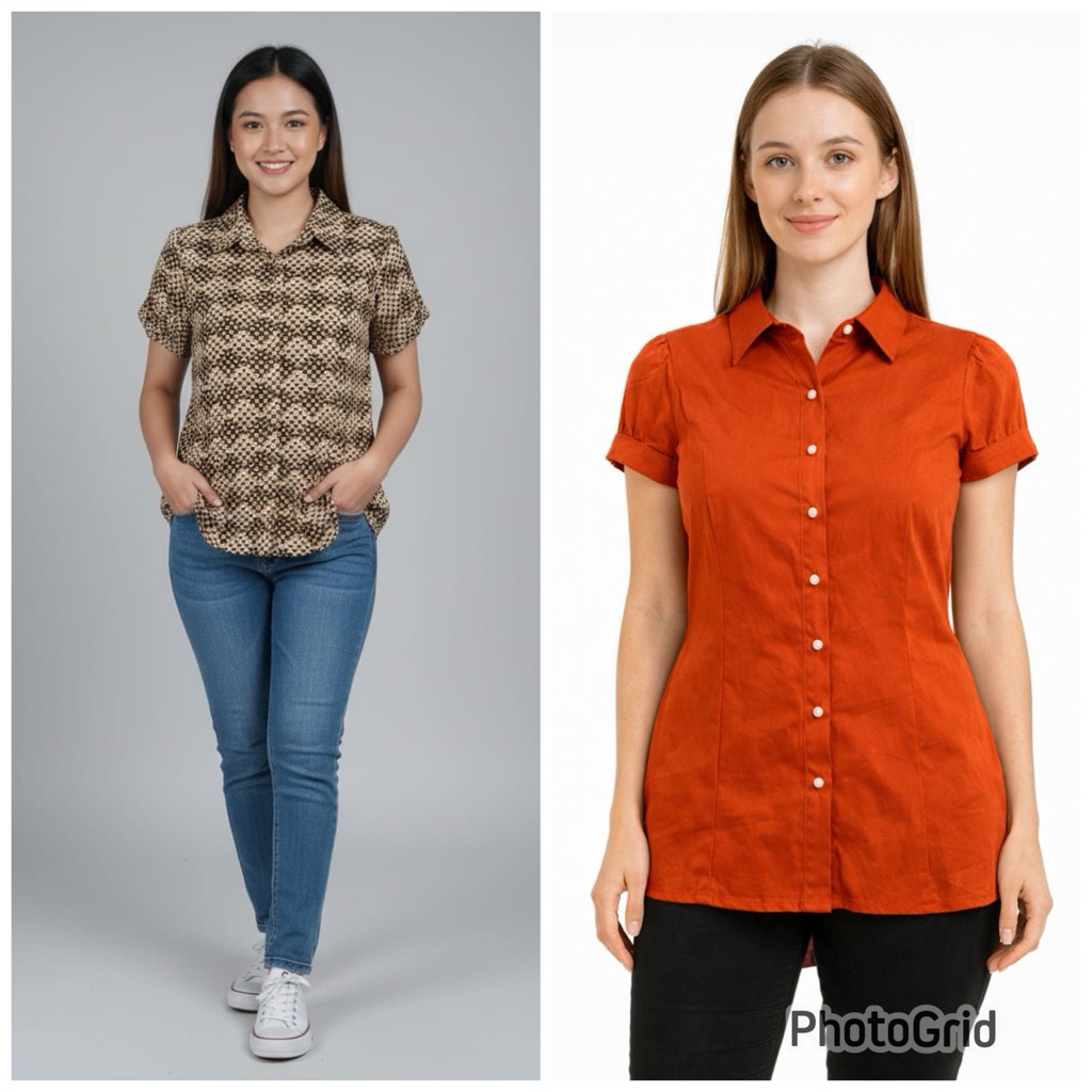 ACCENT BLOUSE WANITA BRANDED NEW ORIGINAL