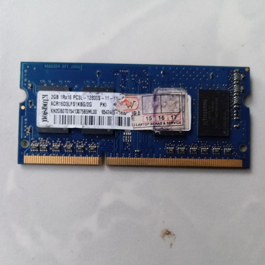 RAM KINGSTON DDR3L 2gb