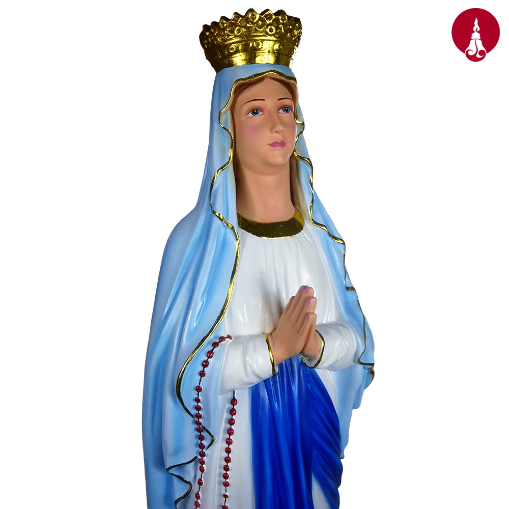 Patung Rohani Bunda Maria Lourdes Ibu Yesus 1 meter Size 100 Fiberglass