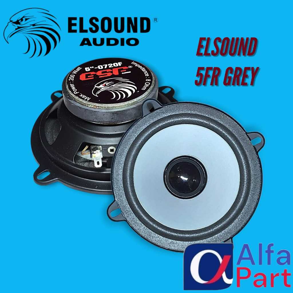 SPEAKER ELSOUND 5FR GREY SPEAKER ELSOUND 5 INCH
