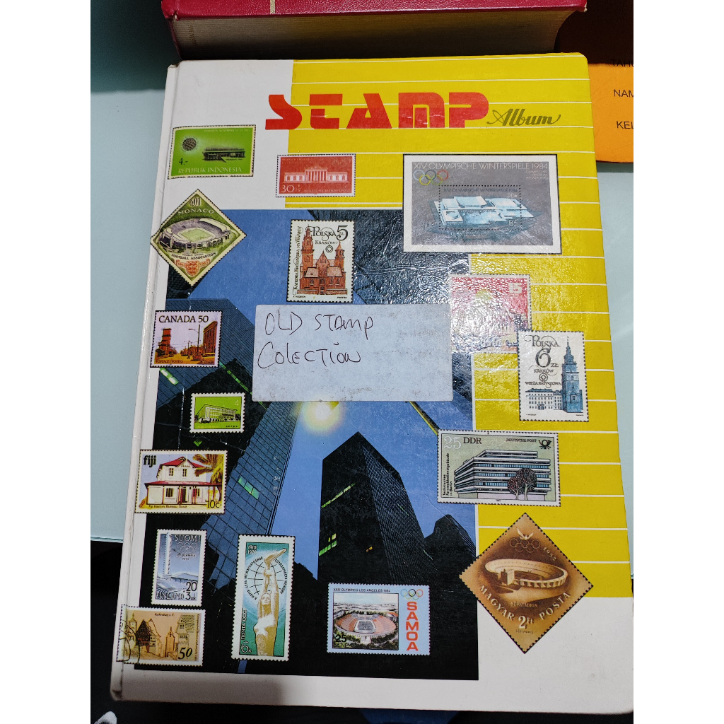 Album Prangko Album Sisip Stockbook Stamp 116