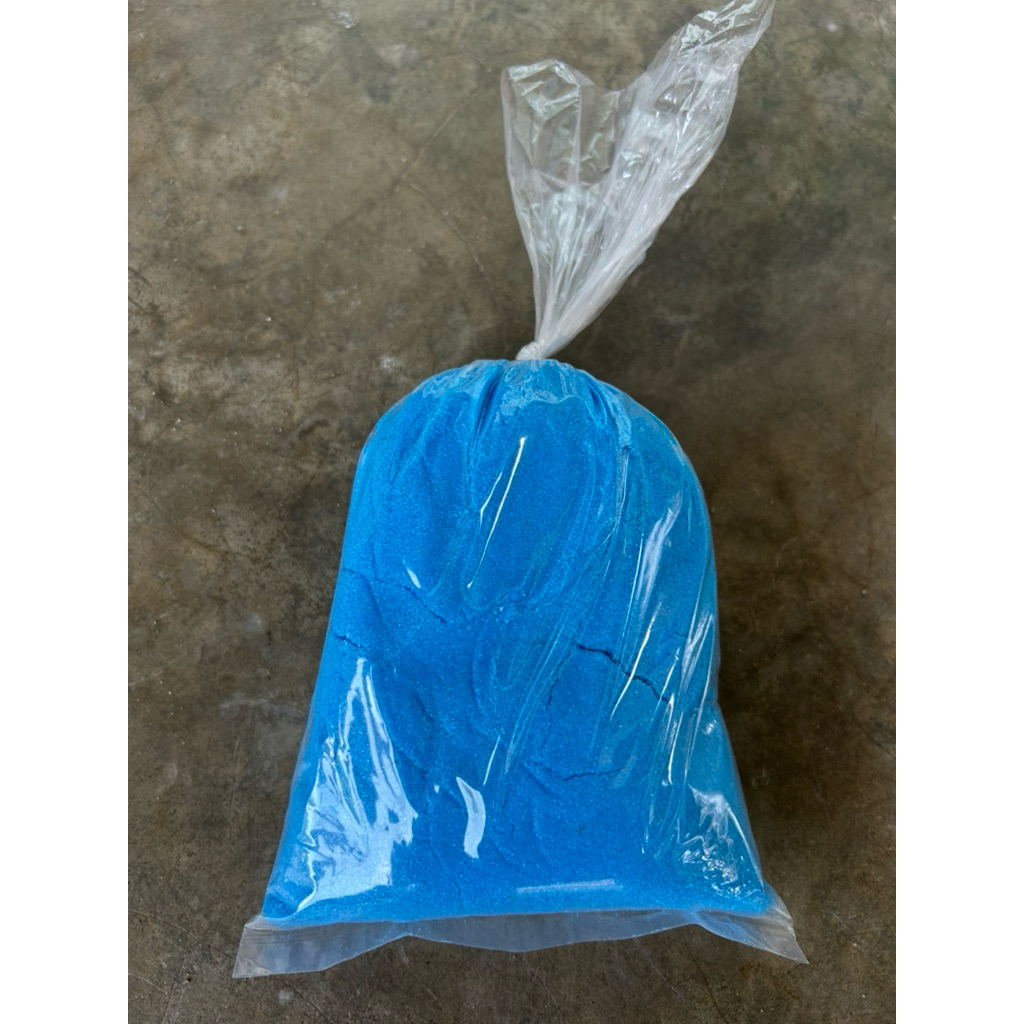 Terusi / Copper Sulphate / CU Kemasan Re pack 1 KG untuk Pembiru air kolam renang/Anti Lumut/Pupuk T