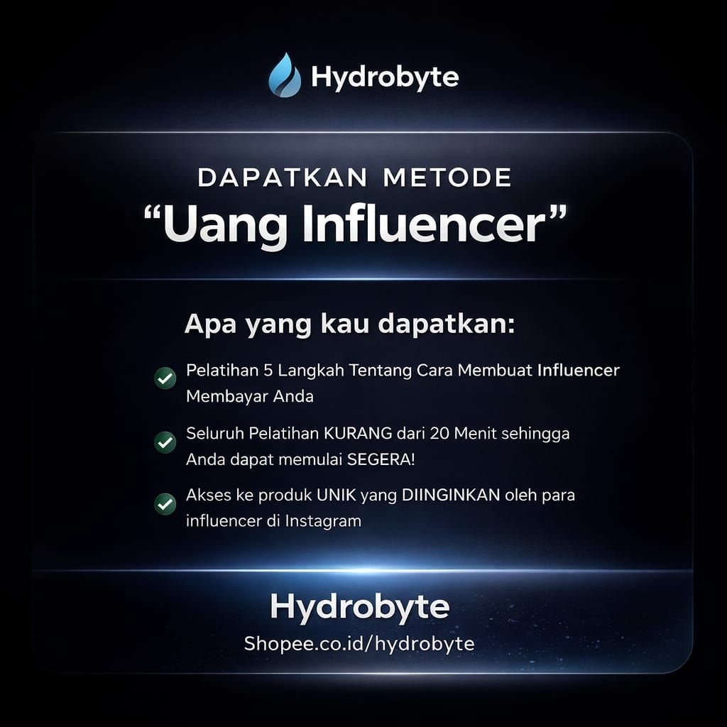 Metode Menghasilkan Uang Influencer Instagram DIGITAL MARKETING TOKO ONLINE INTERNET PELUANG USAHA T