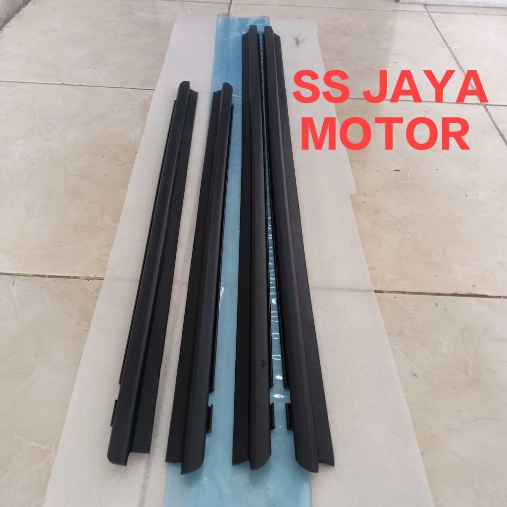 weather strip pelipit Lis kaca mobil Datsun+GO Original harga satu set 4pcs