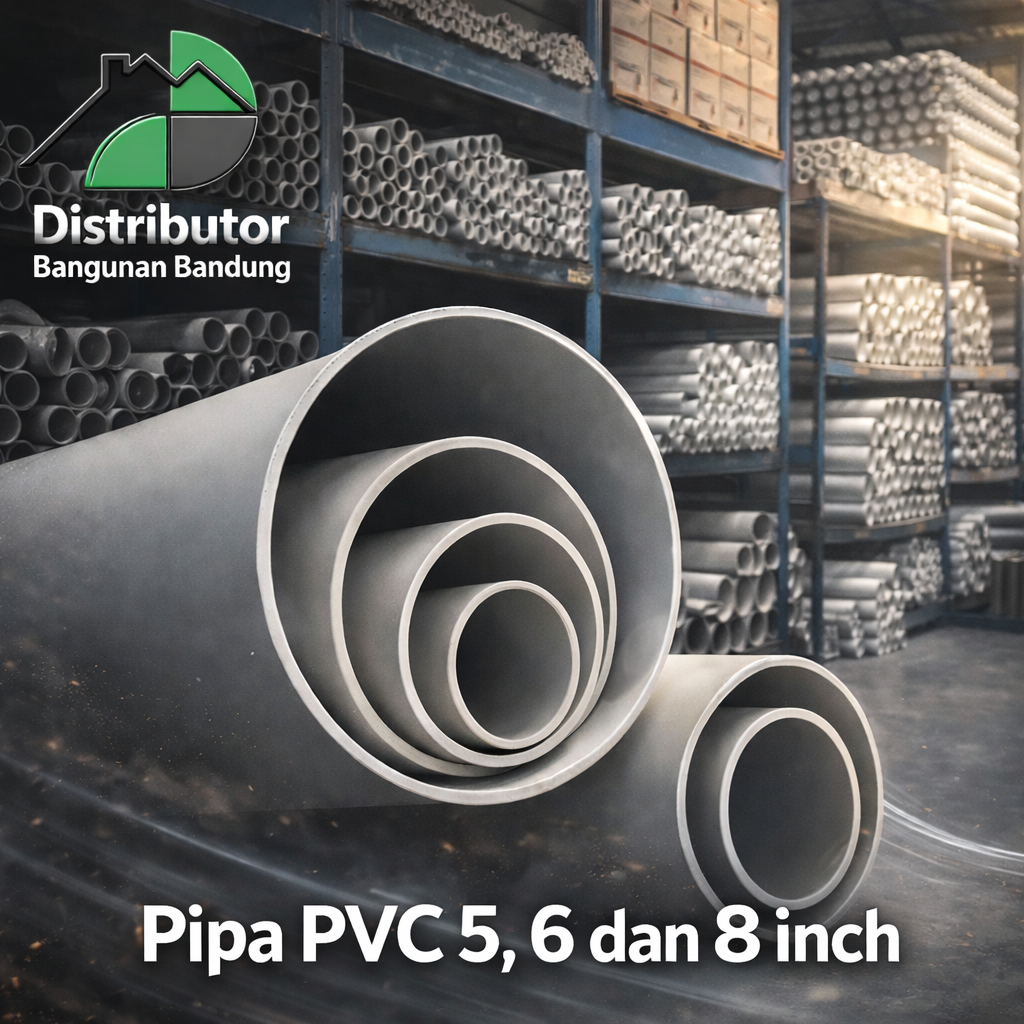 Pipa PVC AW & D Putih DYSAN – Pipa Air Bersih & Drainase – Kuat Tebal Standar Proyek