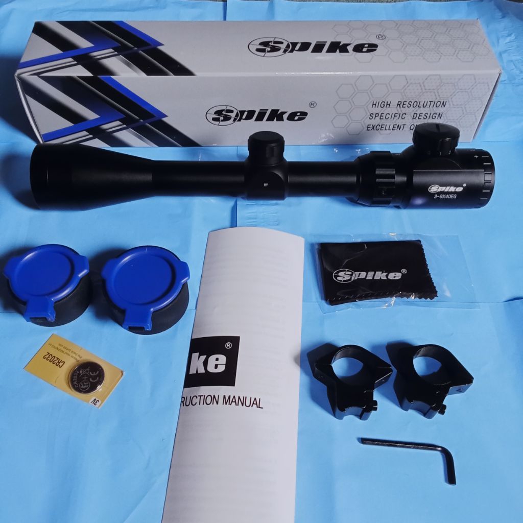 Telescope spike 3-9x40 eg mildot