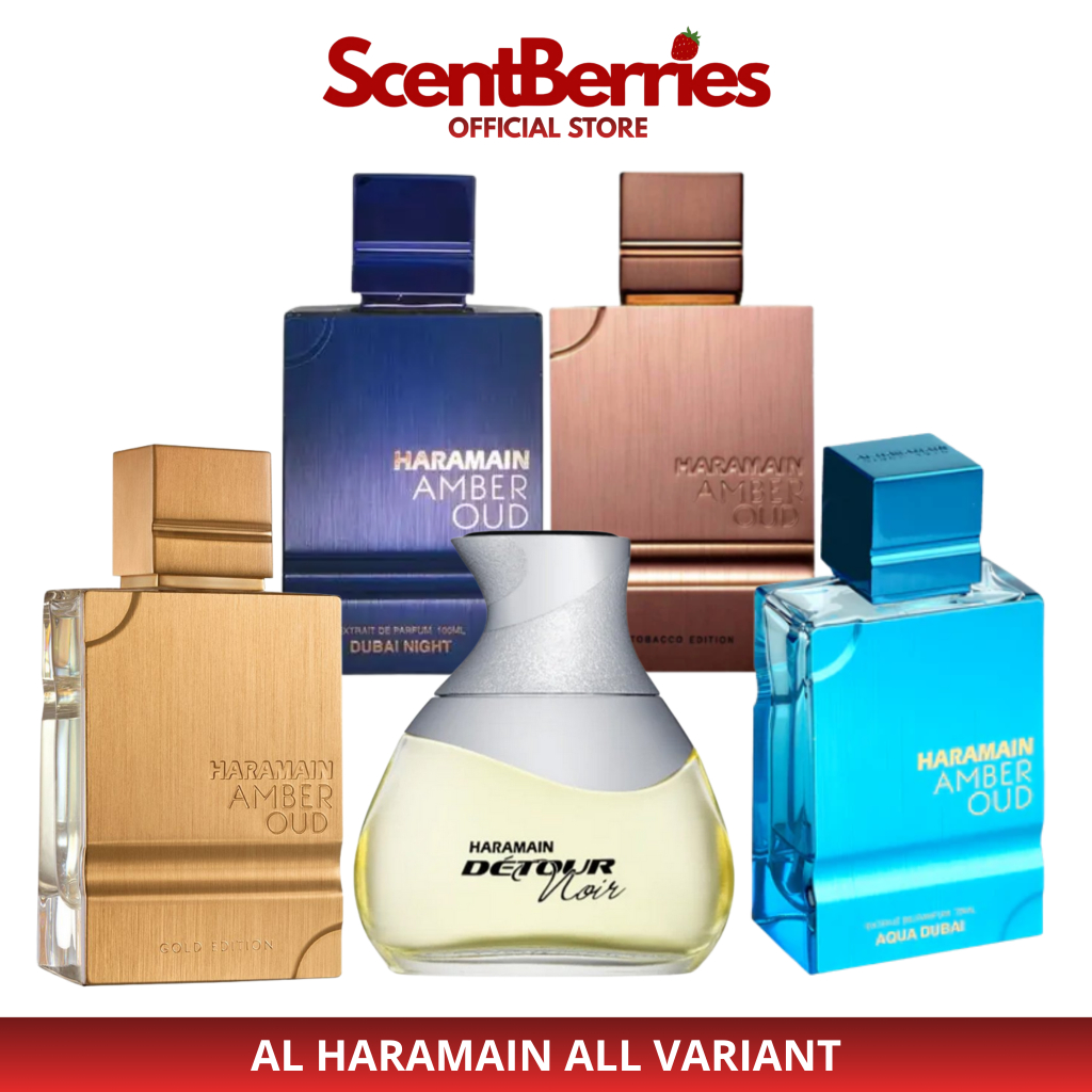 AL HARAMAIN All Variant - Al Haramain Amber Oud Aqua Dubai - Amber Oud Gold - Amber Oud Tobacco - Am
