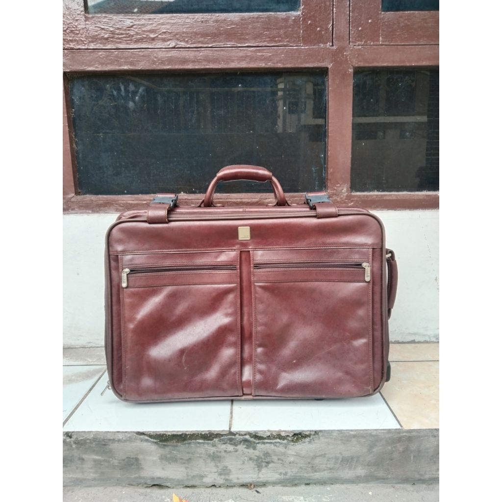tas koper vintage Condotti Italy full kulit