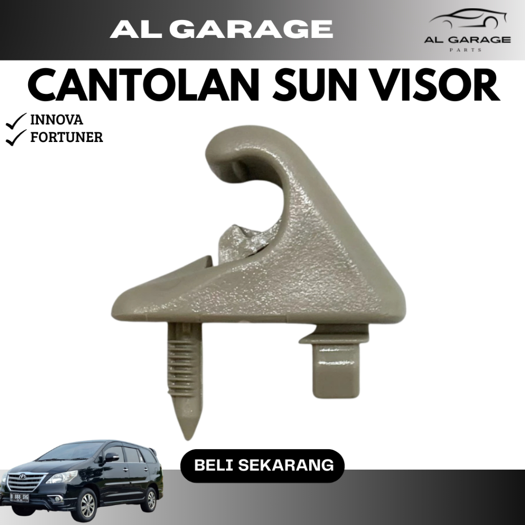 CANTOLAN SUN VISOR INNOVA FORTUNER