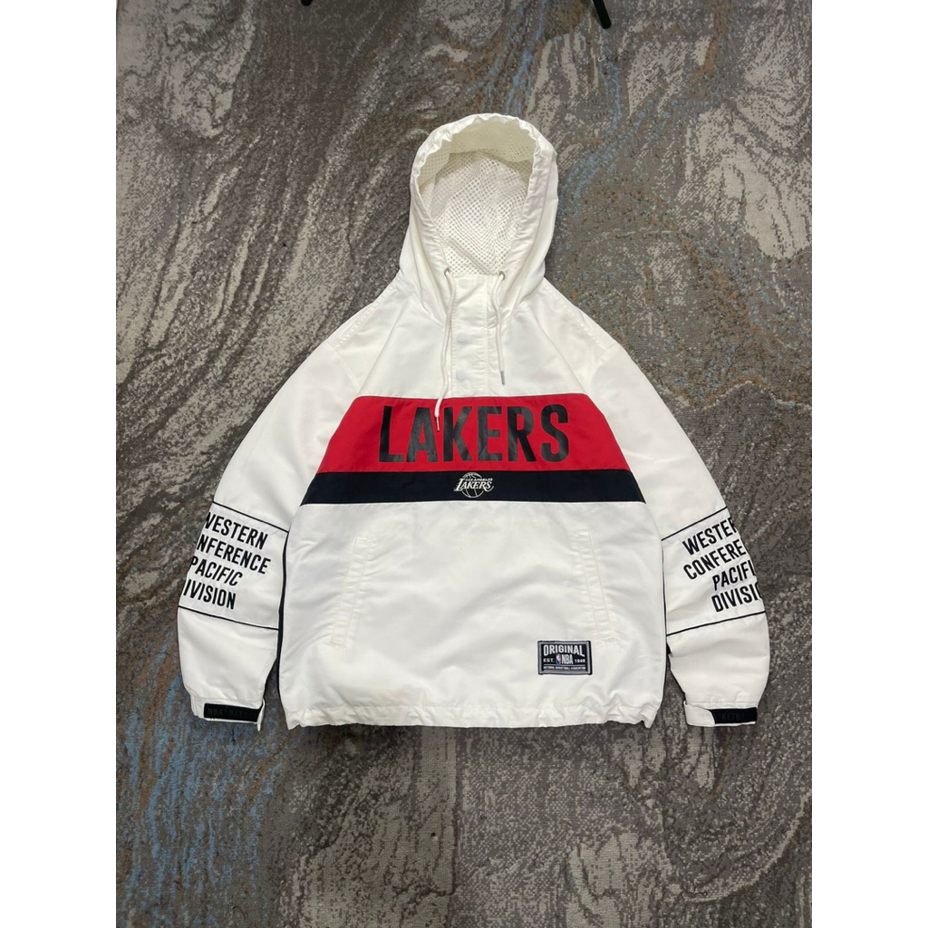 Jacket Windbreaker Halfzipp Lakers NBA