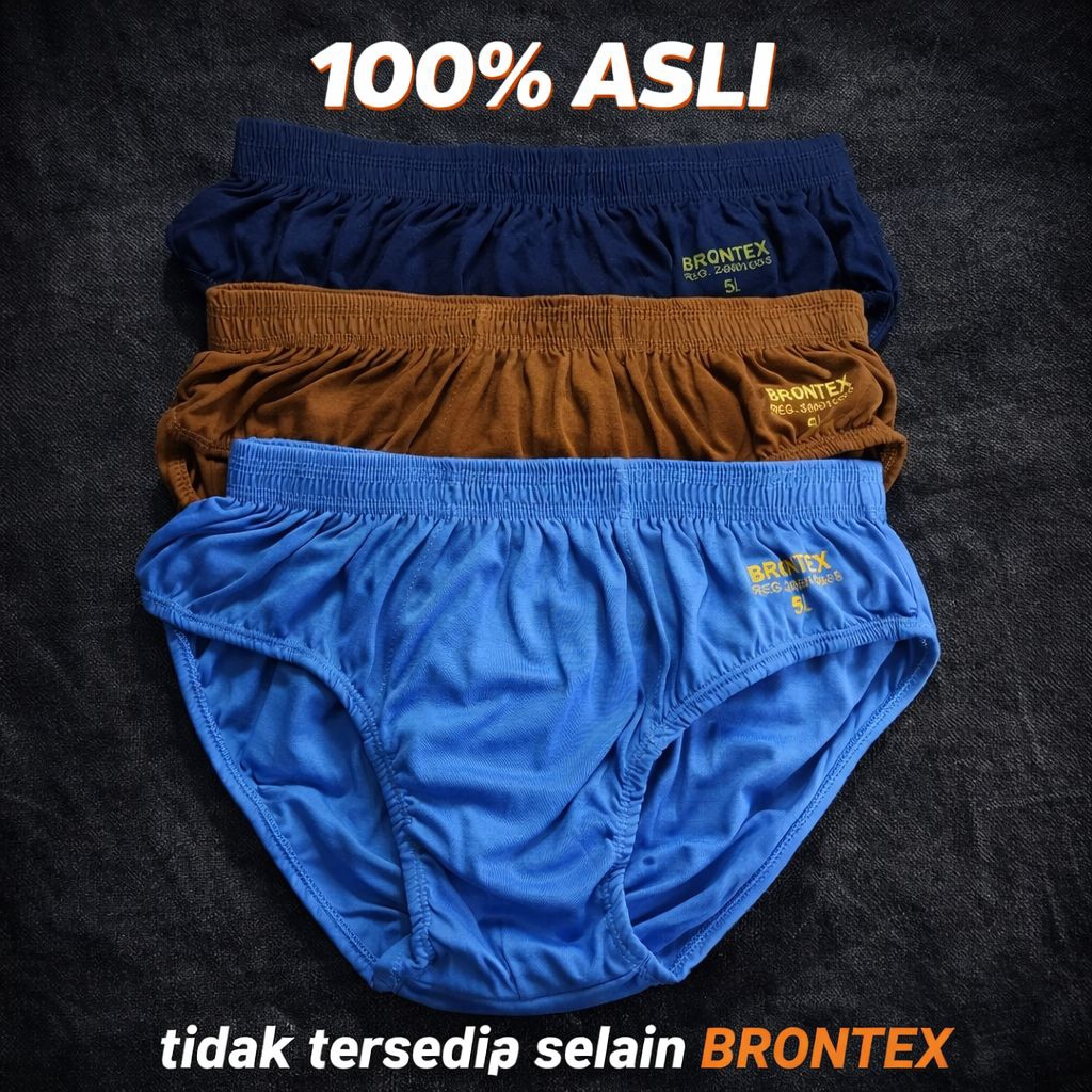 CELANA DALAM PRIA ASLI BRONTEX/celana dalam murah bagus 6PCS