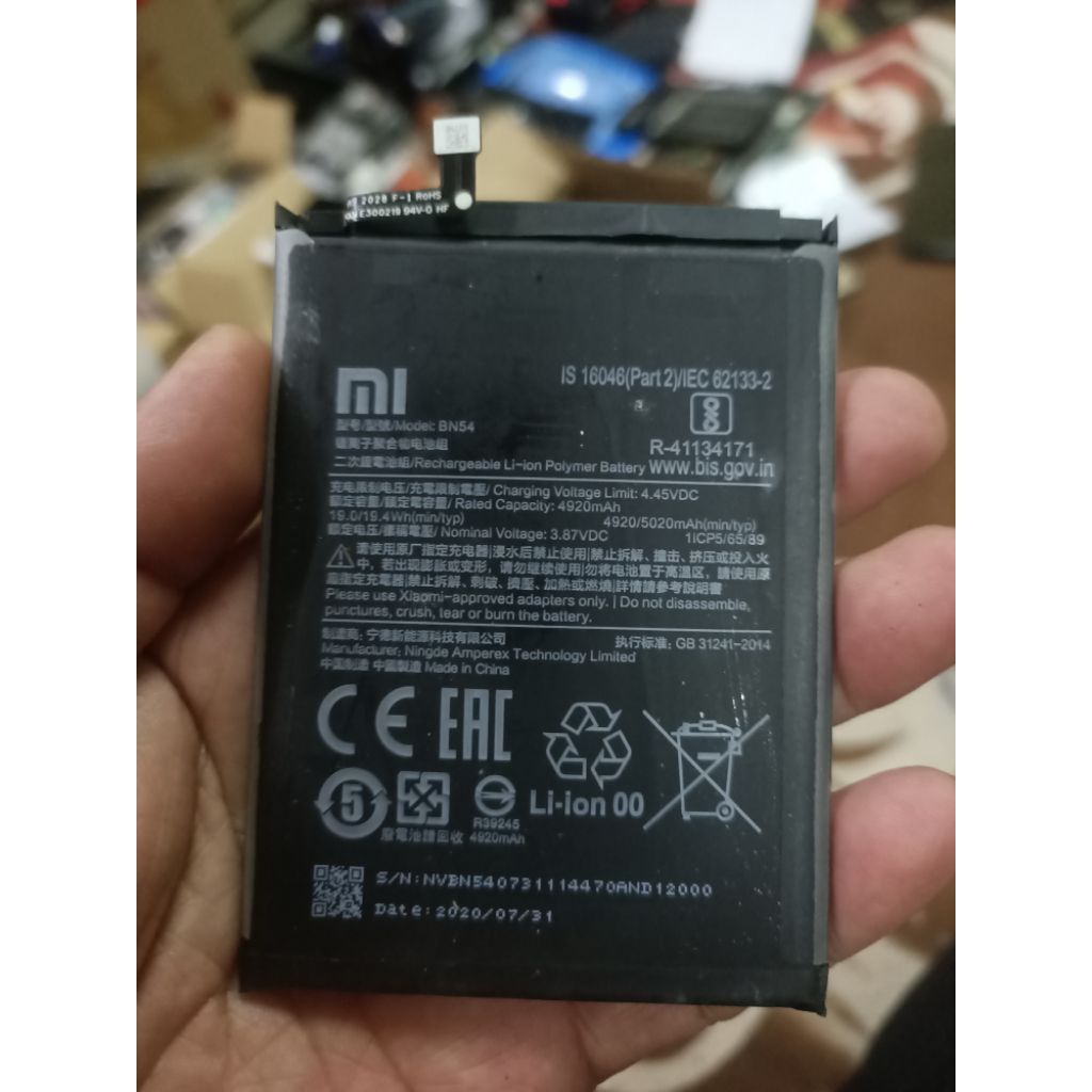 Batrei Ori Copotan Xiaomi Redmi 9