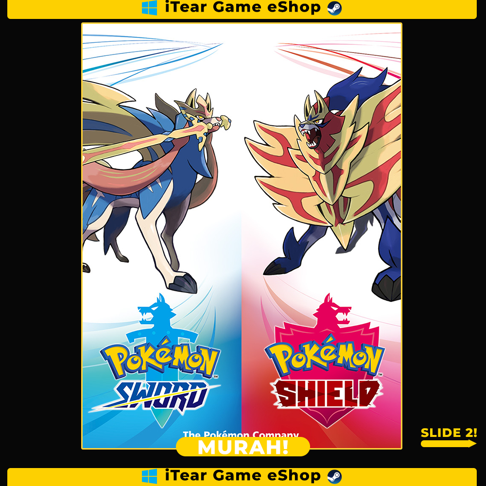 Pokemon Sword & Shield Full DLC dan Update + Emulator - Game PC Nintendo Switch
