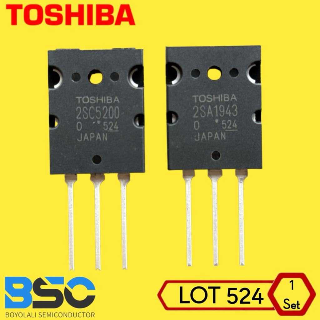 Toshiba 2sc5200/ 2sa1943 Lot 524