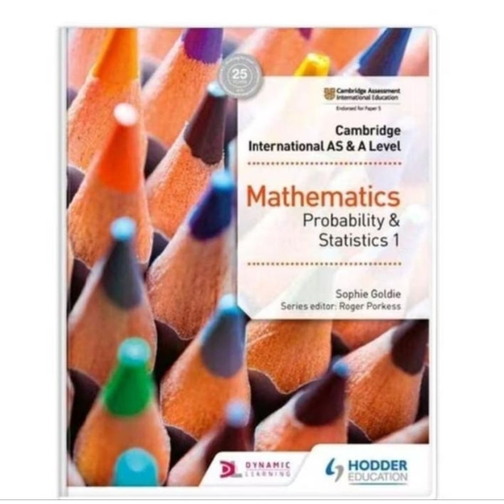 Cambridge international AS & A Level Mathematics Probability & Statistics 1.