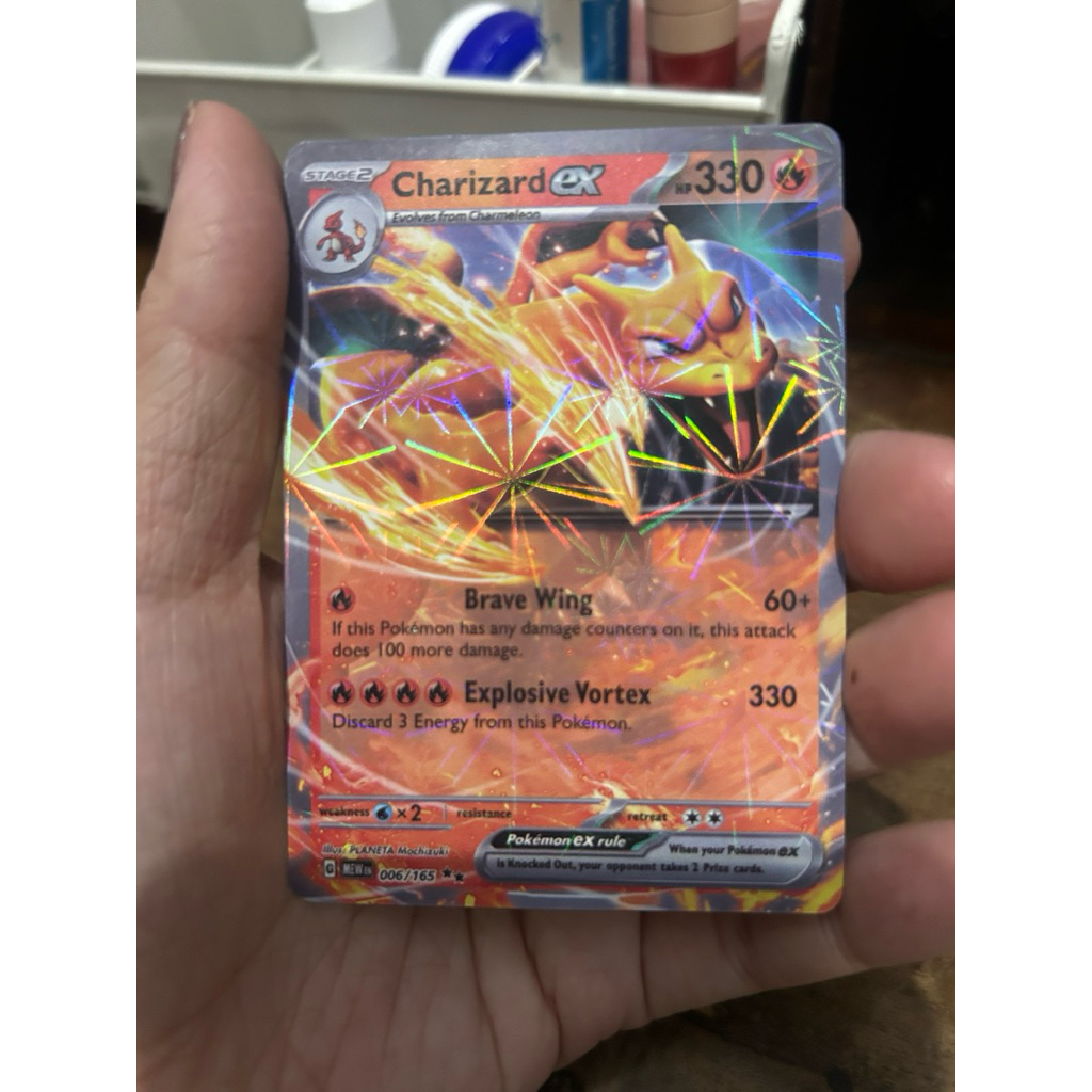 kartu Charizard EX pokemon card