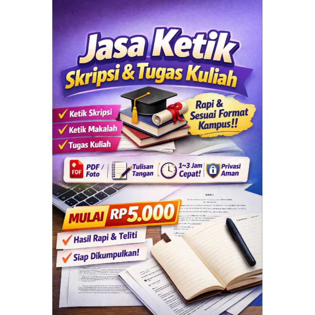 Jasa Edit Dokumen PDF/Word – Rapi, Profesional & Cepat