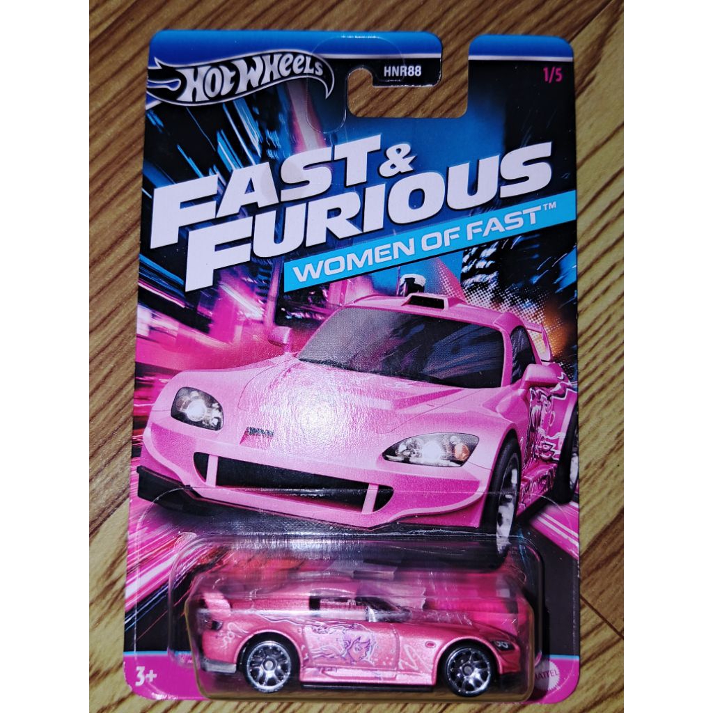 HW Hotwheels Honda S2000 Suki Pink Fast And Furious FNF Woman Of Fast WOF