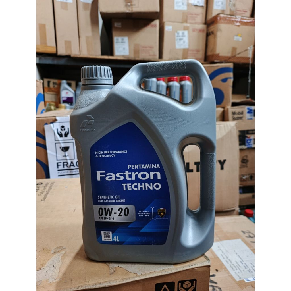 Oli Mobil Pertamina Fastron Techno SAE 0W-20 -kemasan 4 Liter