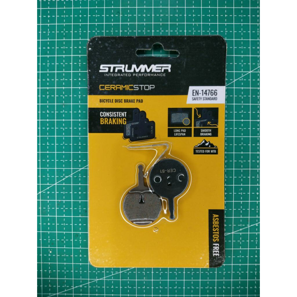 Brakepad Strummer Ceramic Kampas Rem Strummer