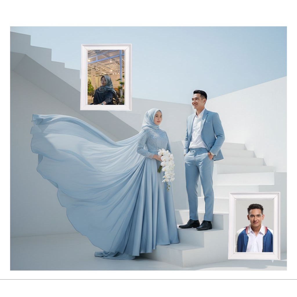Jasa edit foto wedding/prewedding