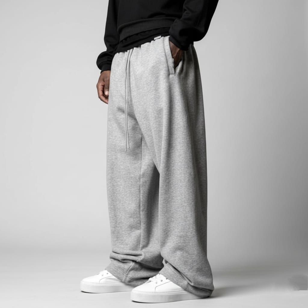 Sweatpants Baggy Celana Panjang Loosepants Casual Style Korea Pria Dan Wanita