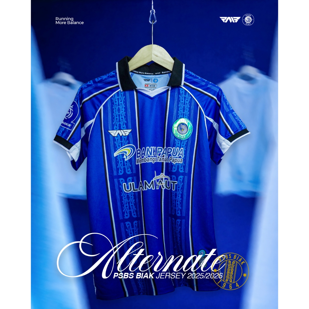 PSBS BIAK ALTERNATE JERSEY PLAYER 2025/2026 Plyer Issue | JERSEY ONLY