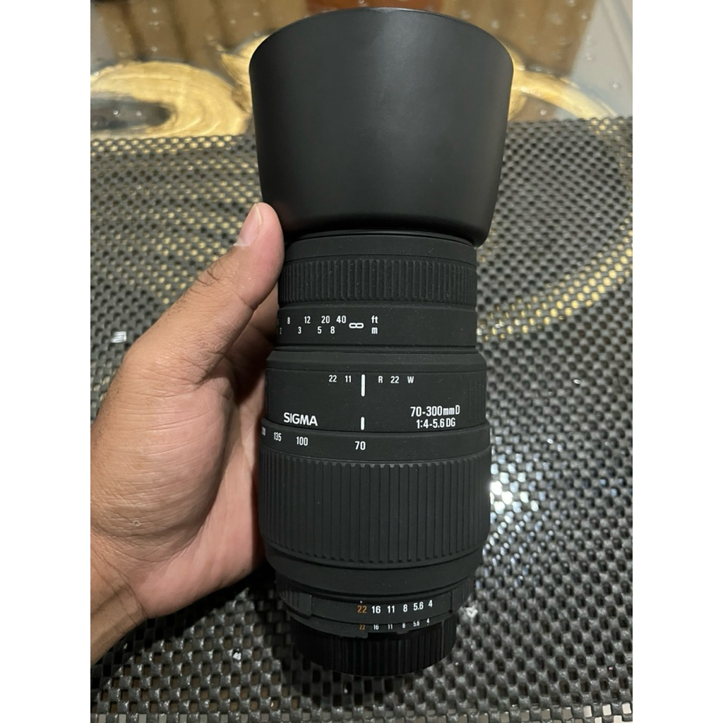 LENSA TELE SIGMA 70-300mm for NIKON MULUSS