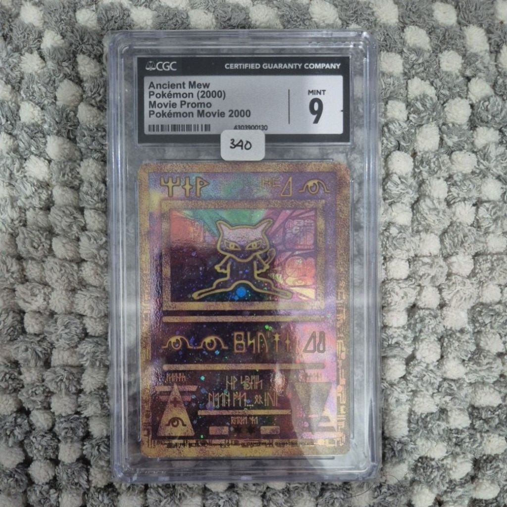 ANCIENT MEW - CGC 9 (MINT) - 2000 POKEMON MOVIE 2000 PROMO