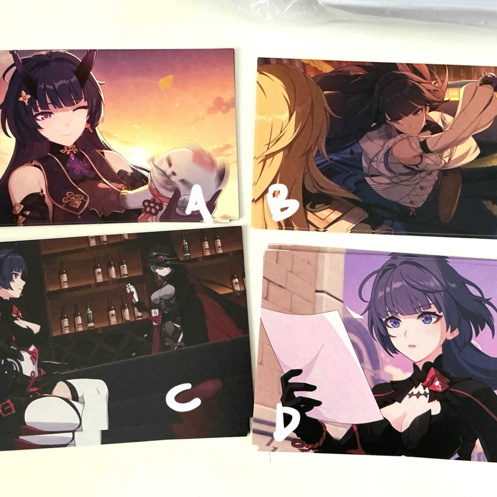 Honkai Impact 3rd Raiden Mei Postcard