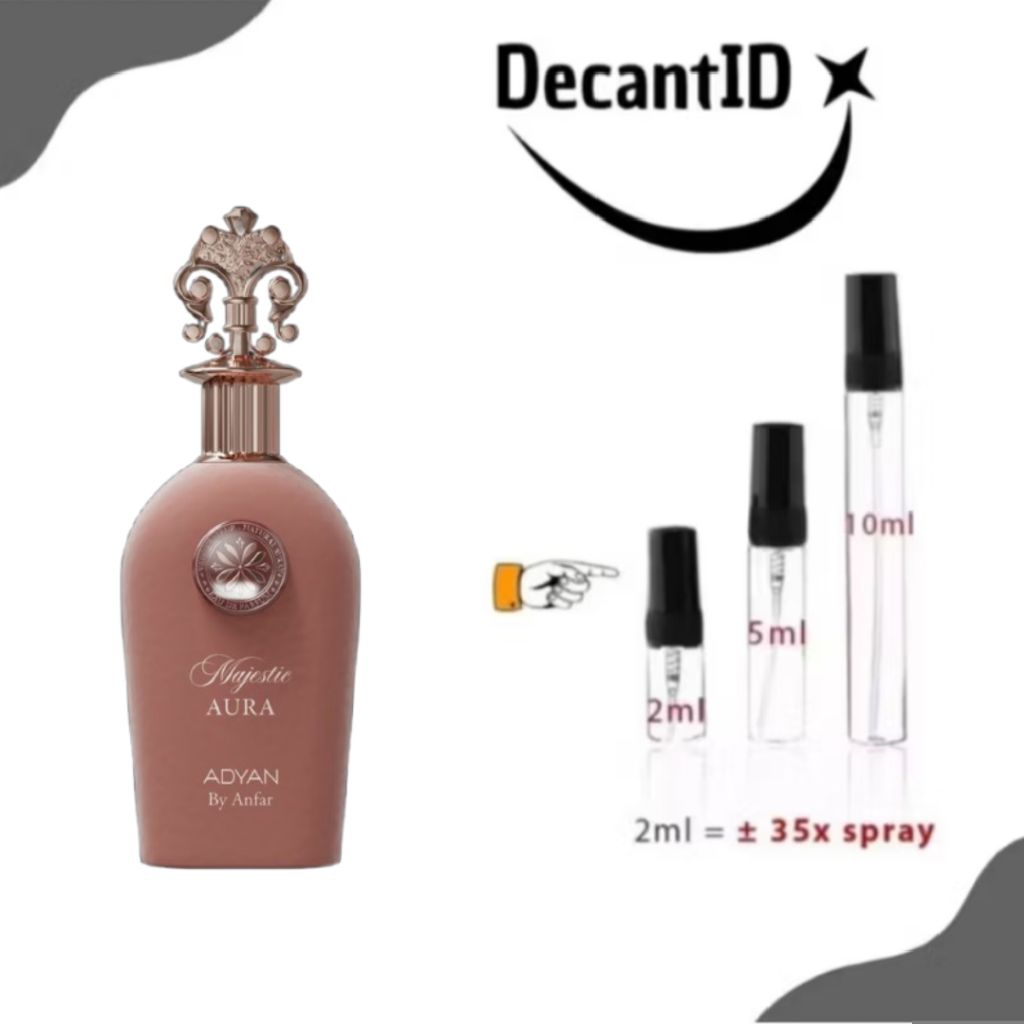 Decant Parfum Adyan Majestic Aura 2ml 5ml 10ml