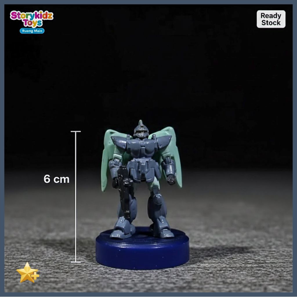 Mini Figure SD Gundam Seed Ginn Gashapon Original Koleksi Mainan Pajangan Robot